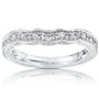 Kobelli Round Diamond Band 1/5 carat (ctw) in 14K White Gold