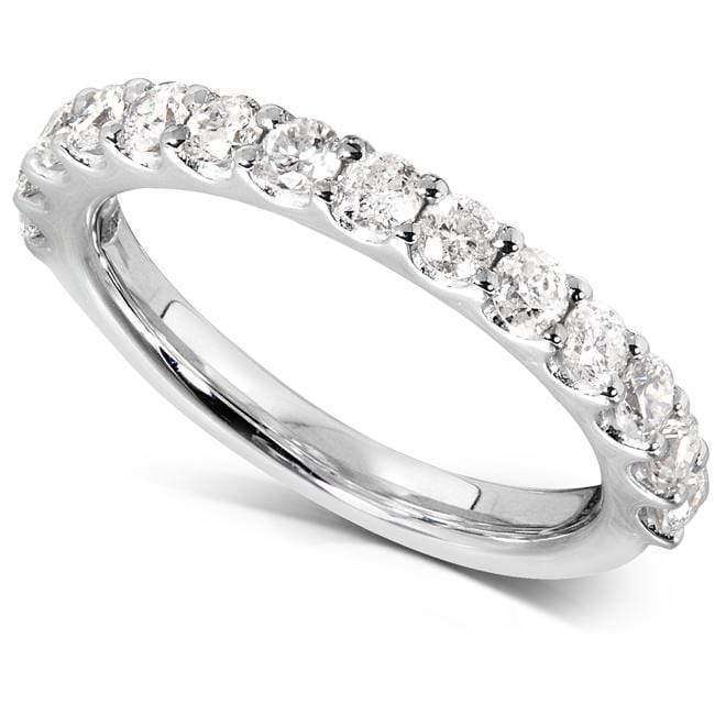 Kobelli Diamond Wedding Band 3/4 carat (ctw) in 14K White Gold