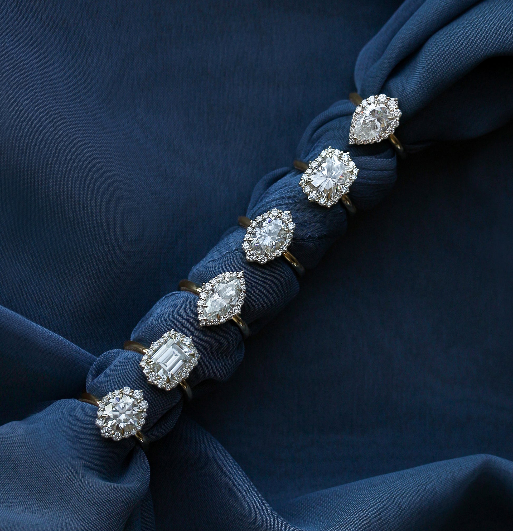 2 Carat Moissanite Margaux Ring