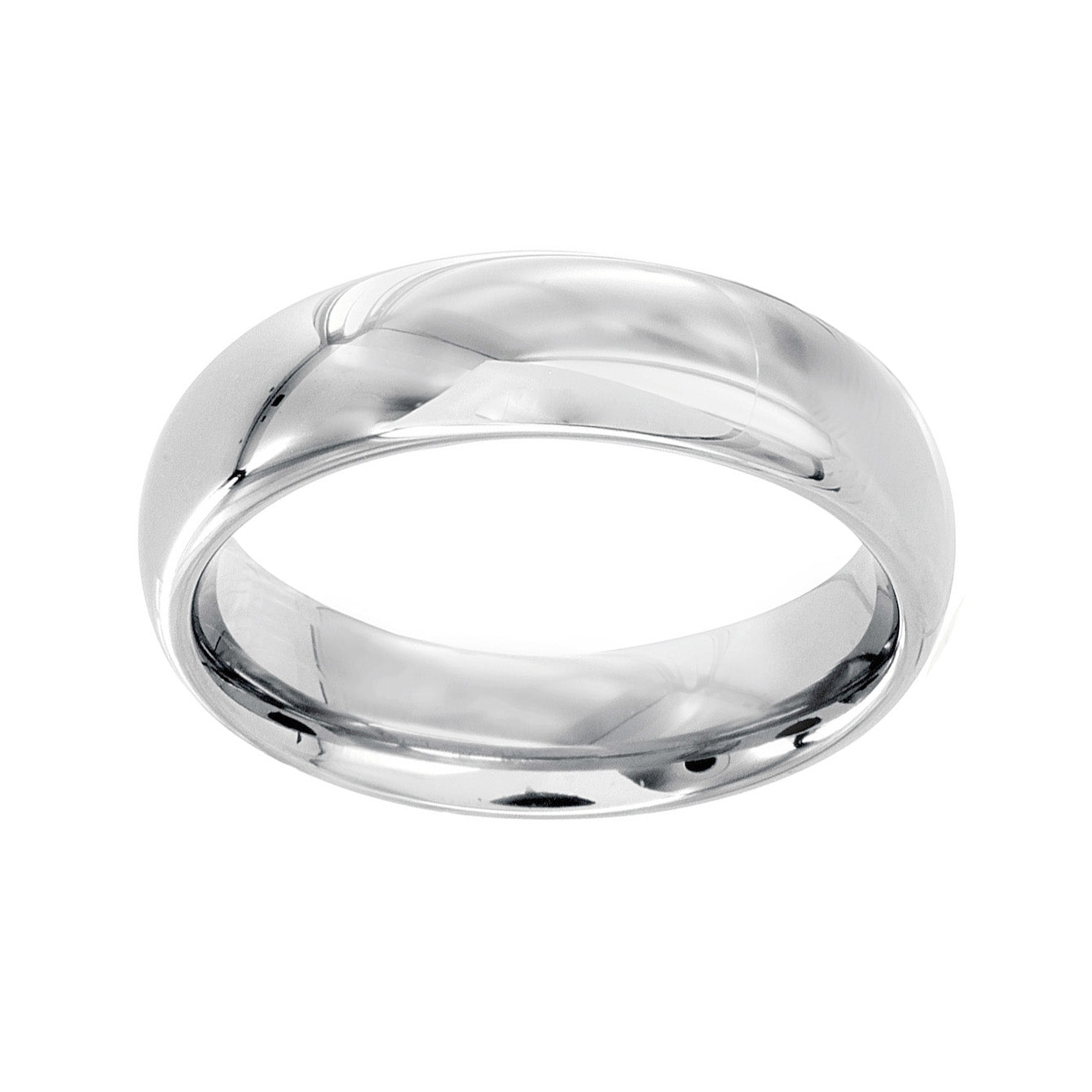 6mm Glossy Domed Dion Ring
