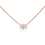 Kobelli East-West Oval Solitaire Necklace