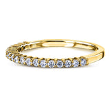 Kobelli One Quarter Carat Lab Grown Diamond Gold Band