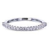 Kobelli One Quarter Carat Lab Grown Diamond Gold Band