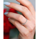 Kobelli One Quarter Carat Lab Grown Diamond Gold Band