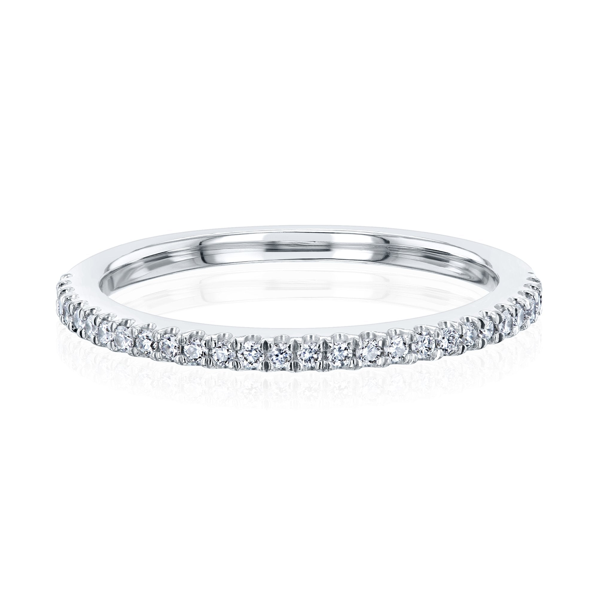 Kobelli Diamond Wedding Band Pave Setting 1/6 CTW 14k Gold