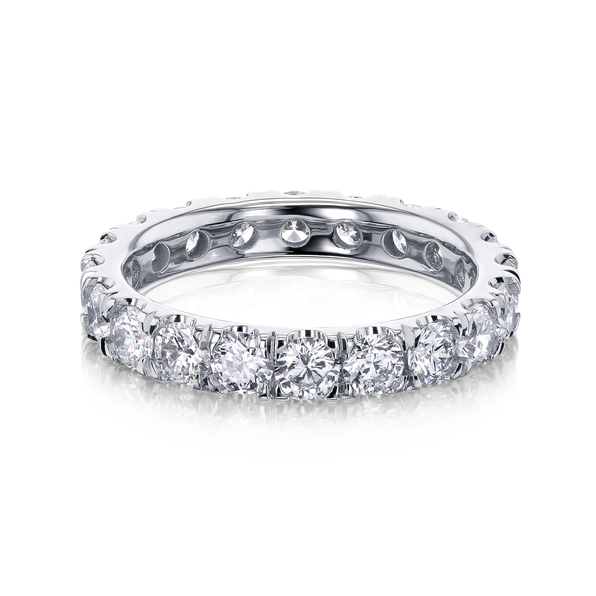 Lab Grown Diamond 3mm Eternity Ring