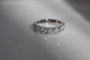 Kobelli Lab Grown Diamond Wide Eternity Band