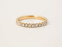Kobelli Lab Diamond Split-Prong Flame Band