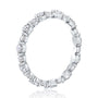 Kobelli Alternating Bubble Diamond Eternity Band