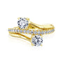 Kobelli Duo Lab-Grown Diamond Ring