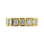 Kobelli Diamond Emerald-cut Diamond Eternity Band