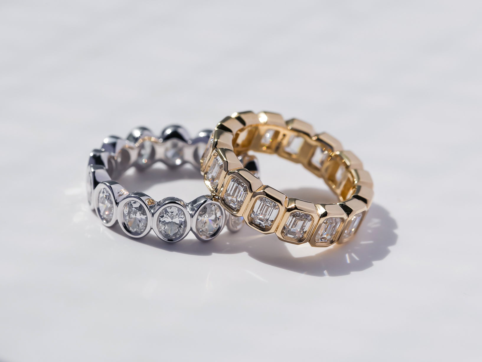 Kobelli Diamond Oval-cut Diamond Eternity Band