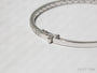 Kobelli White Gold Diamond Bangle