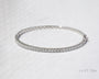 Kobelli White Gold Diamond Bangle