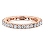 Kobelli 1ct Lab Grown Diamond Eternity Gold Band