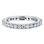 Kobelli 1ct Lab Grown Diamond Eternity Gold Band