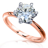 Kobelli 6-Prong Solitaire Classic Engagement Ring