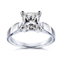 1.5 Carat Moissanite Solitaire Princess Vanessa Ring