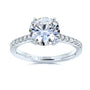 1.7 Carat Moissanite Tiffany Ring