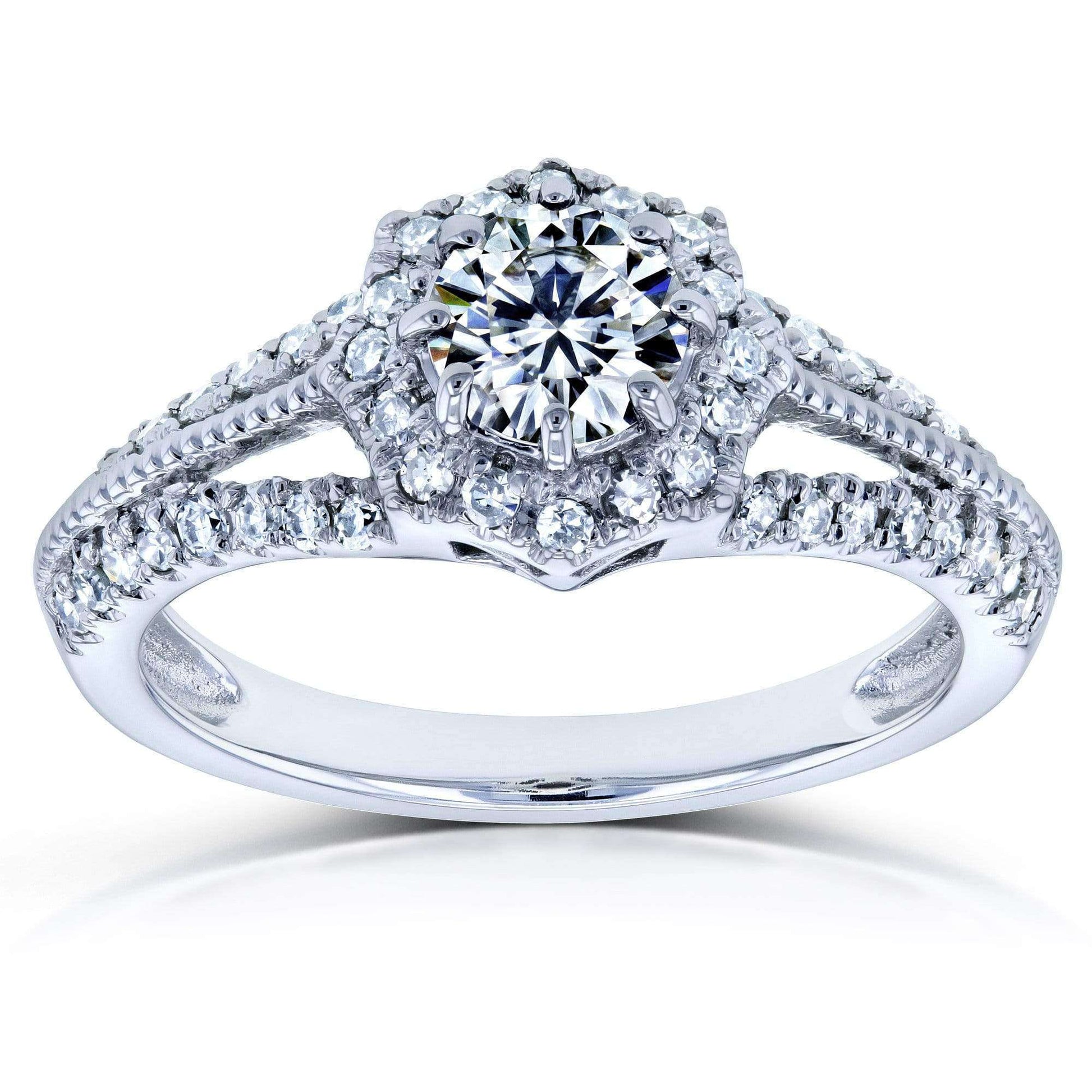 Vintage Star Halo Ring