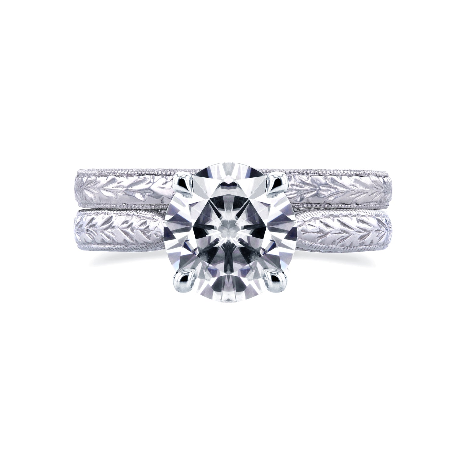 1.5 Carat Moissanite Valentina Bridal Set
