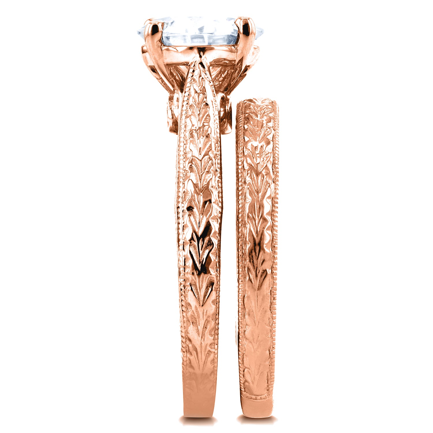 1.5 Carat Moissanite Valentina Bridal Set