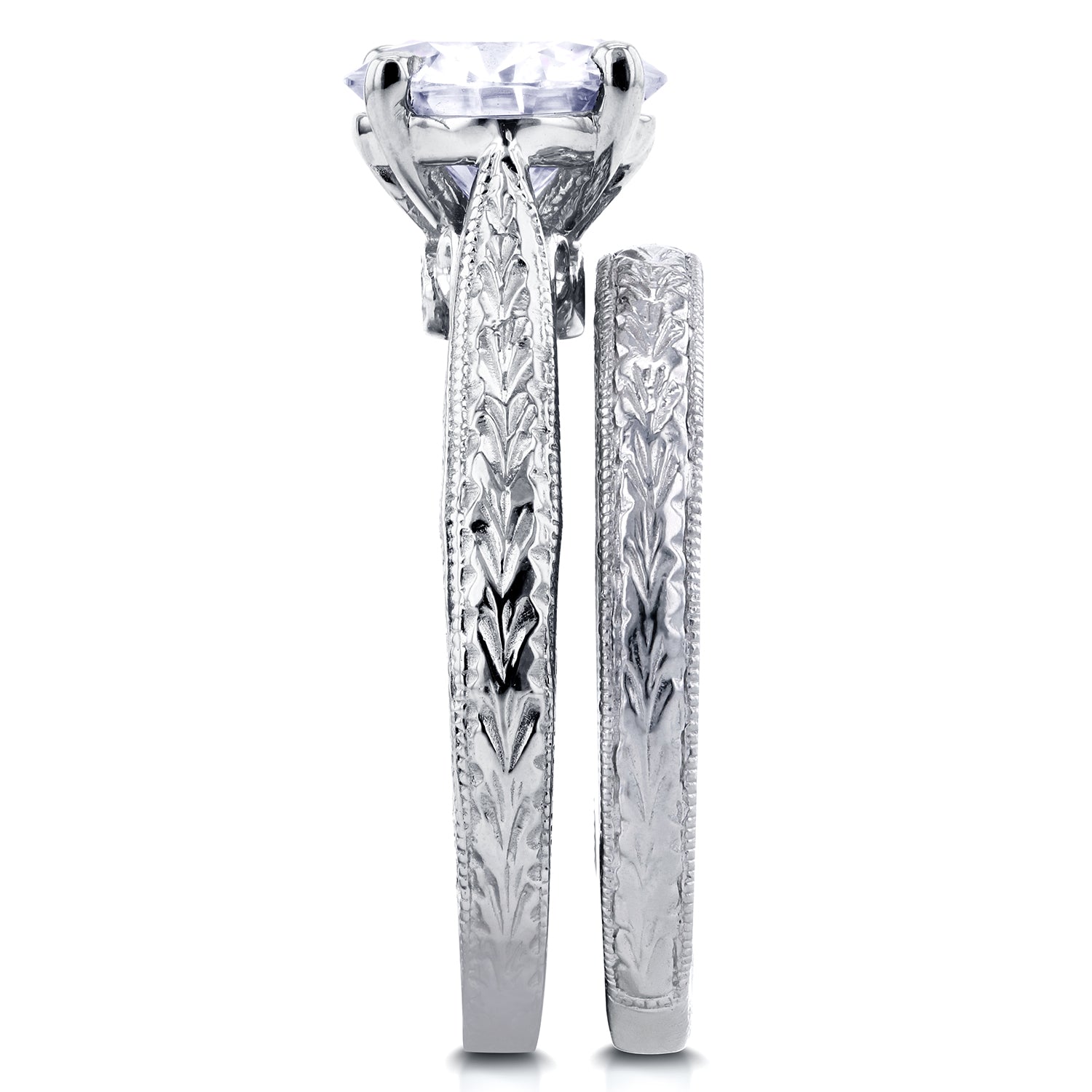 1.5 Carat Moissanite Valentina Bridal Set