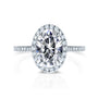 1.8 Carat Moissanite Oval Original Ring