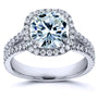 2.5 Carat Moissanite Malta Ring