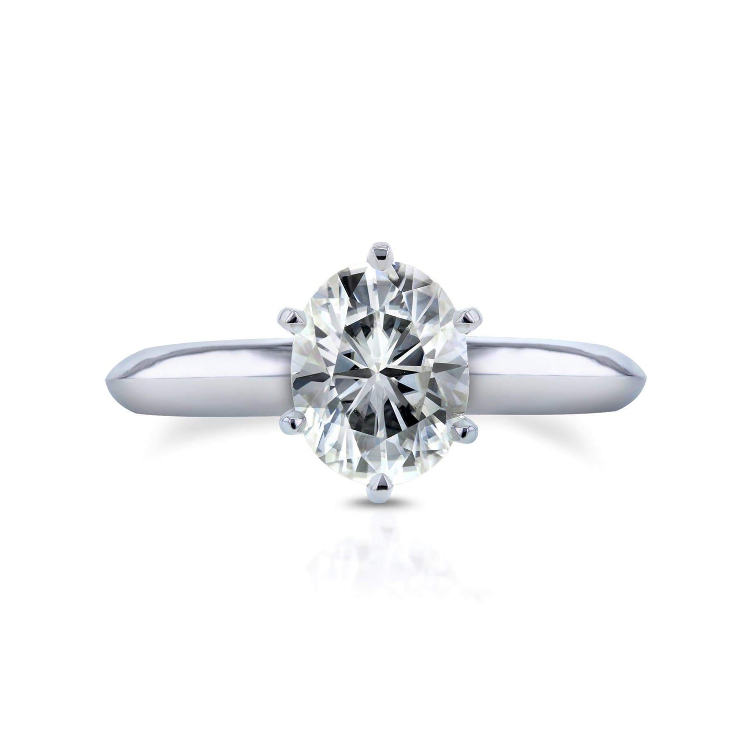 1.5 Carat Moissanite Solitaire Joan Ring