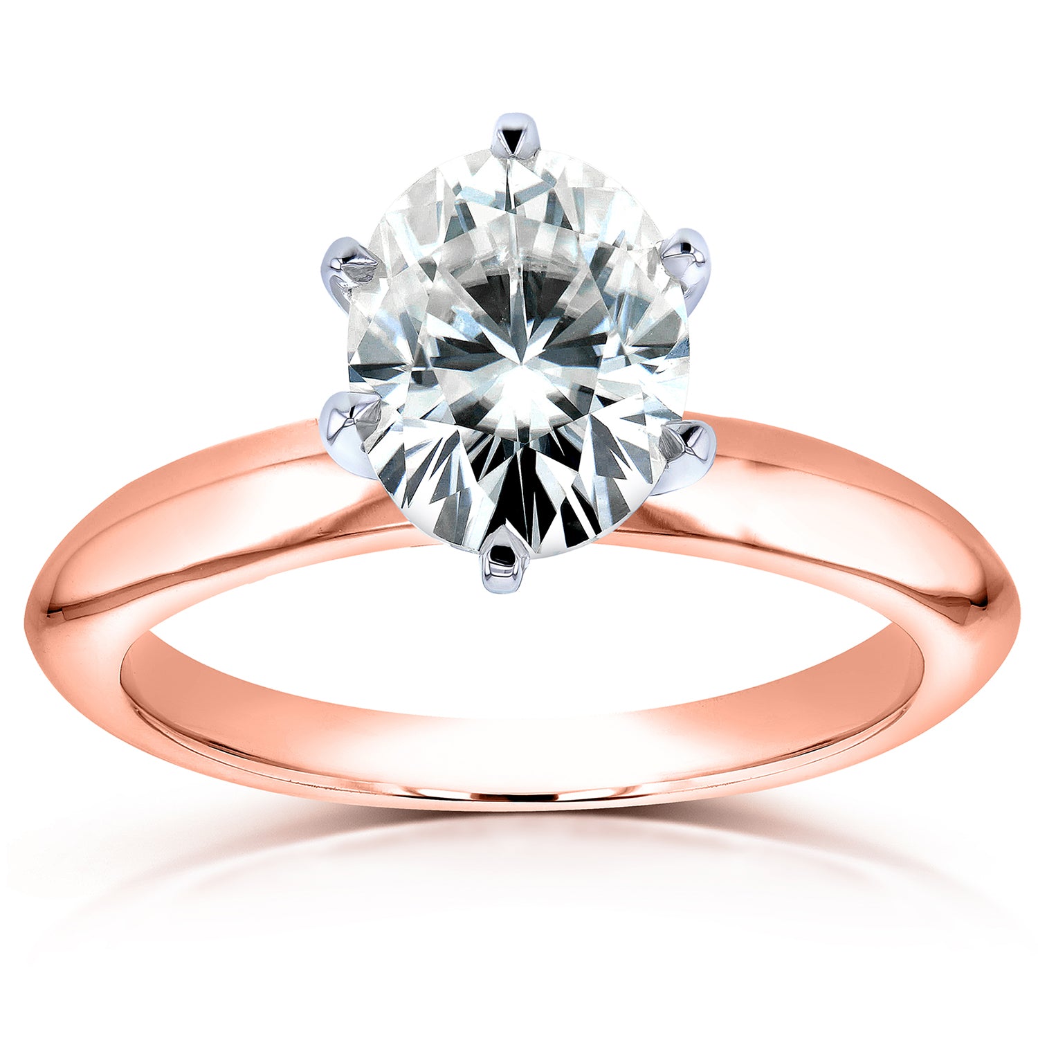 Kobelli 1-1/2ct Oval 6-Prong Solitaire