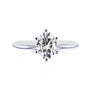 0.9 Carat Moissanite Solitaire Joan Ring