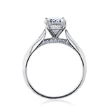 Kobelli 2ct Oval Moissanite Engagement Ring