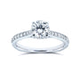 1.18 Carat Moissanite Euro Round Ring