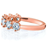 1.1 Carat Moissanite 7-Stone Ring