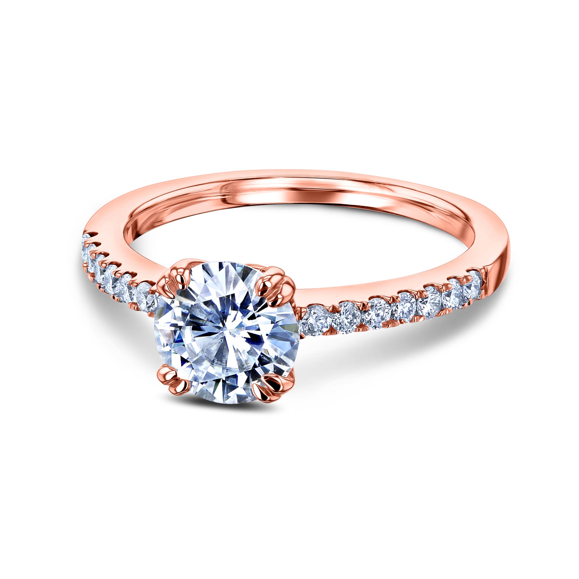 1.2 Carat Moissanite Madison Ring (DEF/VS)