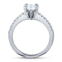 Kobelli Double-Prong 1ct Moissanite Tulip Head Ring