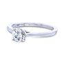 Kobelli 1/2ct Round Forever One Moissanite Solitaire Ring