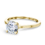 Kobelli 1ct Round Moissanite Solitaire Ring