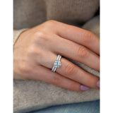 Kobelli 2ct Round Moissanite and 7/8ct TDW Lab Grown Diamond Bridal Set