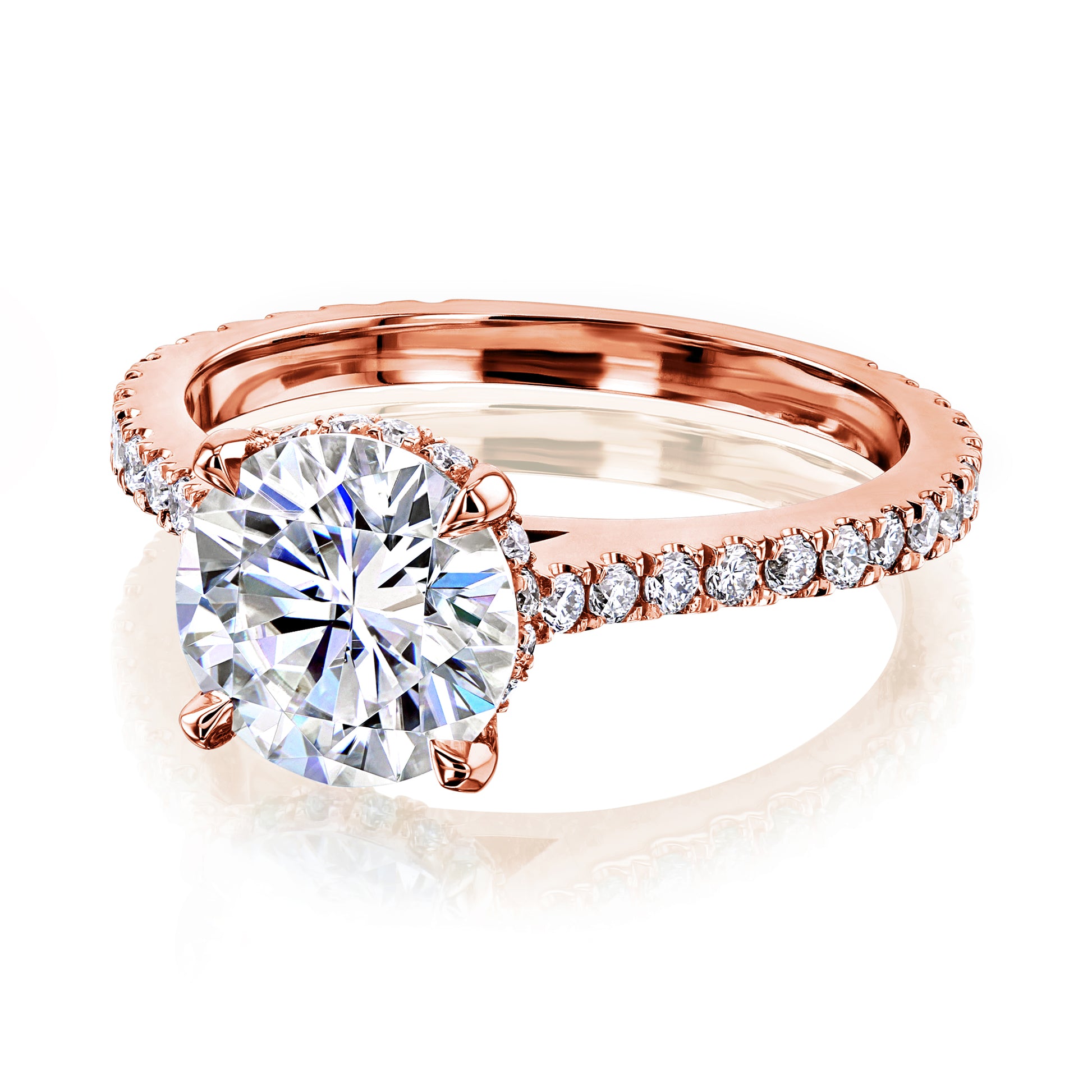 2.5 Carat Moissanite Vietta Ring
