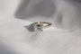 Kobelli Forever One East West Emerald Moissanite Engagement Ring