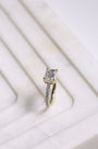 Kobelli 1.75 Carat East West Emerald Moissanite Engagement Ring