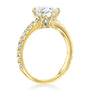 Kobelli 2.1ct Oval Moissanite Ring