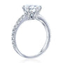 Kobelli 2.1ct Oval Moissanite Ring
