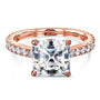 Kobelli 2.2ct Asscher Moissanite Ring MZ62796AS-E/4R