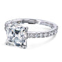 Kobelli 2.2ct Asscher Moissanite Ring