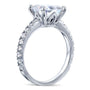 Kobelli 2.2ct Asscher Moissanite Ring