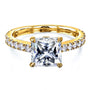 Kobelli 1.8ct Princess Moissanite Ring MZ62796P-E/4Y