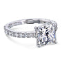 Kobelli 1.8ct Princess Moissanite Ring